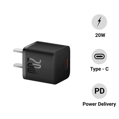 Củ sạc nhanh Baseus GaN5 1C 20W CN (Mini)