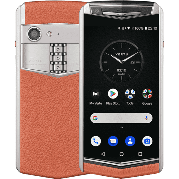 Vertu Aster P Baroque Calf Dawning Orange-Màu cam
