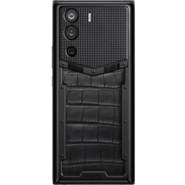 METAVERTU CURVE Iron Black Alligator Leather Basic