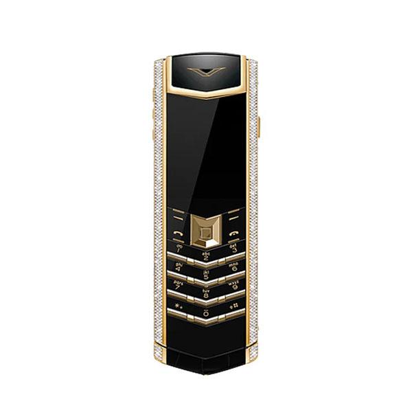 Vertu Signature V Gold Diamond Alligator