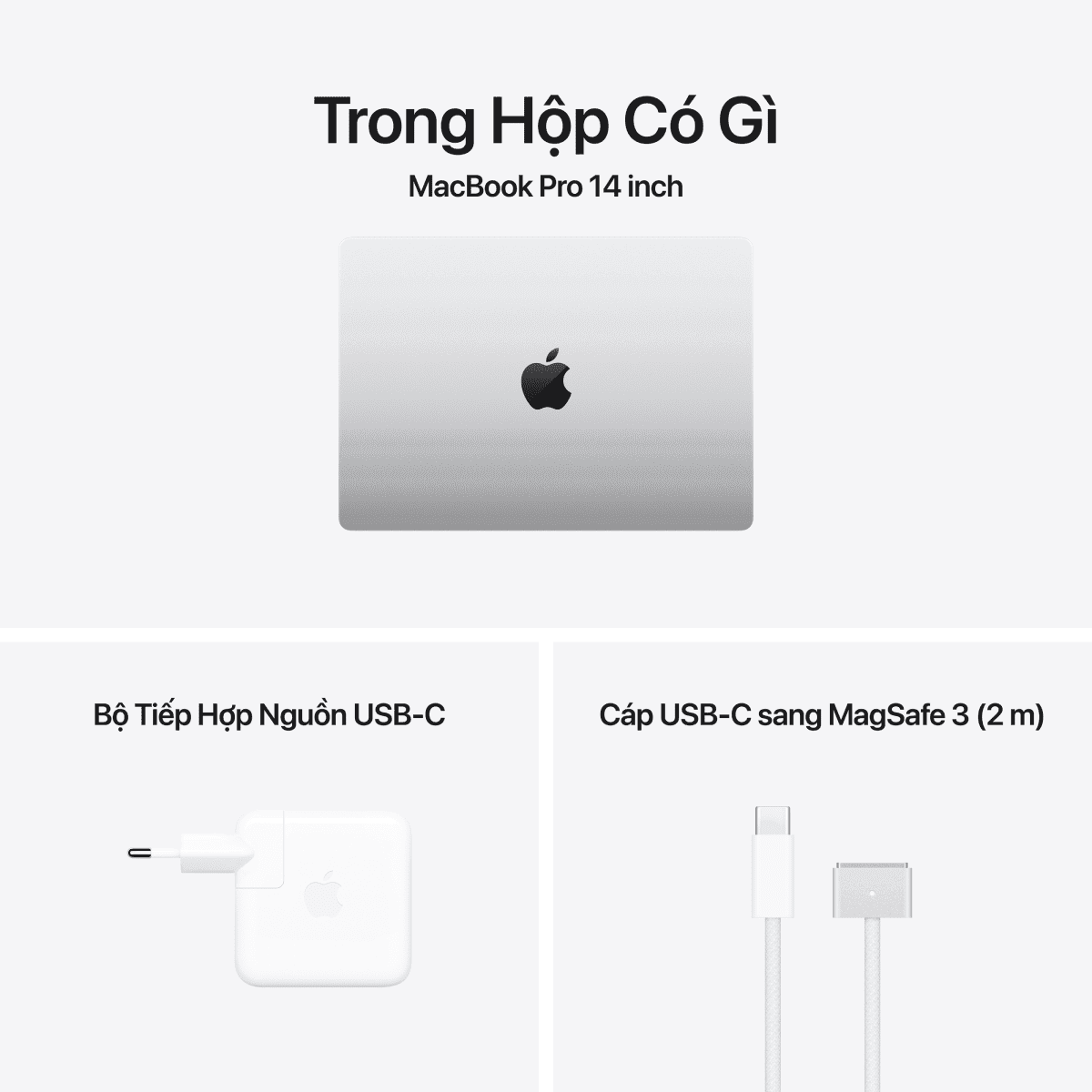 MacBook Pro 2024 14-inch M4 10‑core CPU | 10‑core GPU 24GB/1TB Chính Hãng