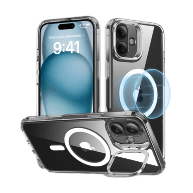 Ốp lưng iPhone 16 Plus ESR Classic Hybrid HaloLock (kèm giá đỡ)