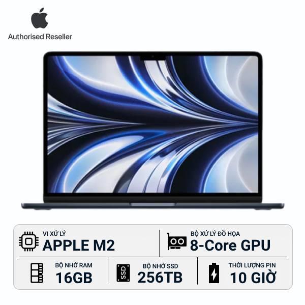 MacBook Air M2 2024 13-inch 16GB/256GB Chính Hãng