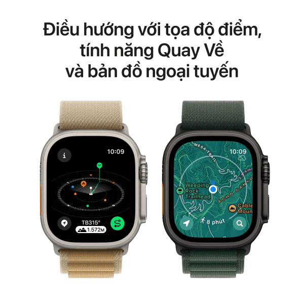Apple Watch Ultra 2 (2024) 49mm (LTE) Viền Titan - Dây Ocean