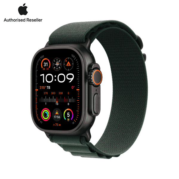 Apple Watch Ultra 2 (2024) 49mm (LTE) Viền Titan - Dây Alpine size L