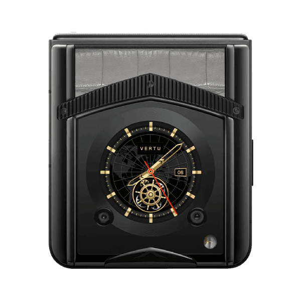 Vertu Ironflip Elephant Grey Alligator