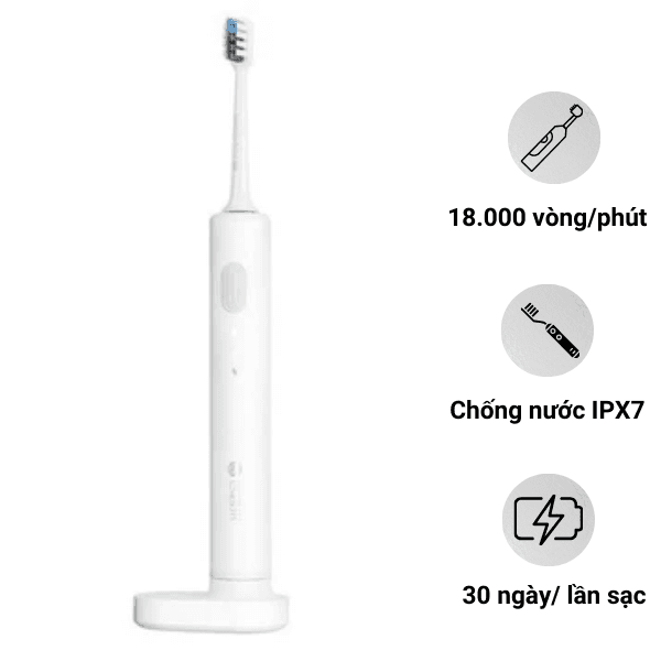 Bàn chải điện DR.BEI Sonic BET-C01 Chính Hãng
