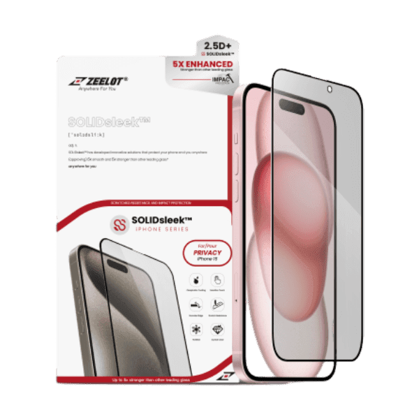 Dán cường lực iPhone 16 Plus Zeelot Chống nhìn trộm