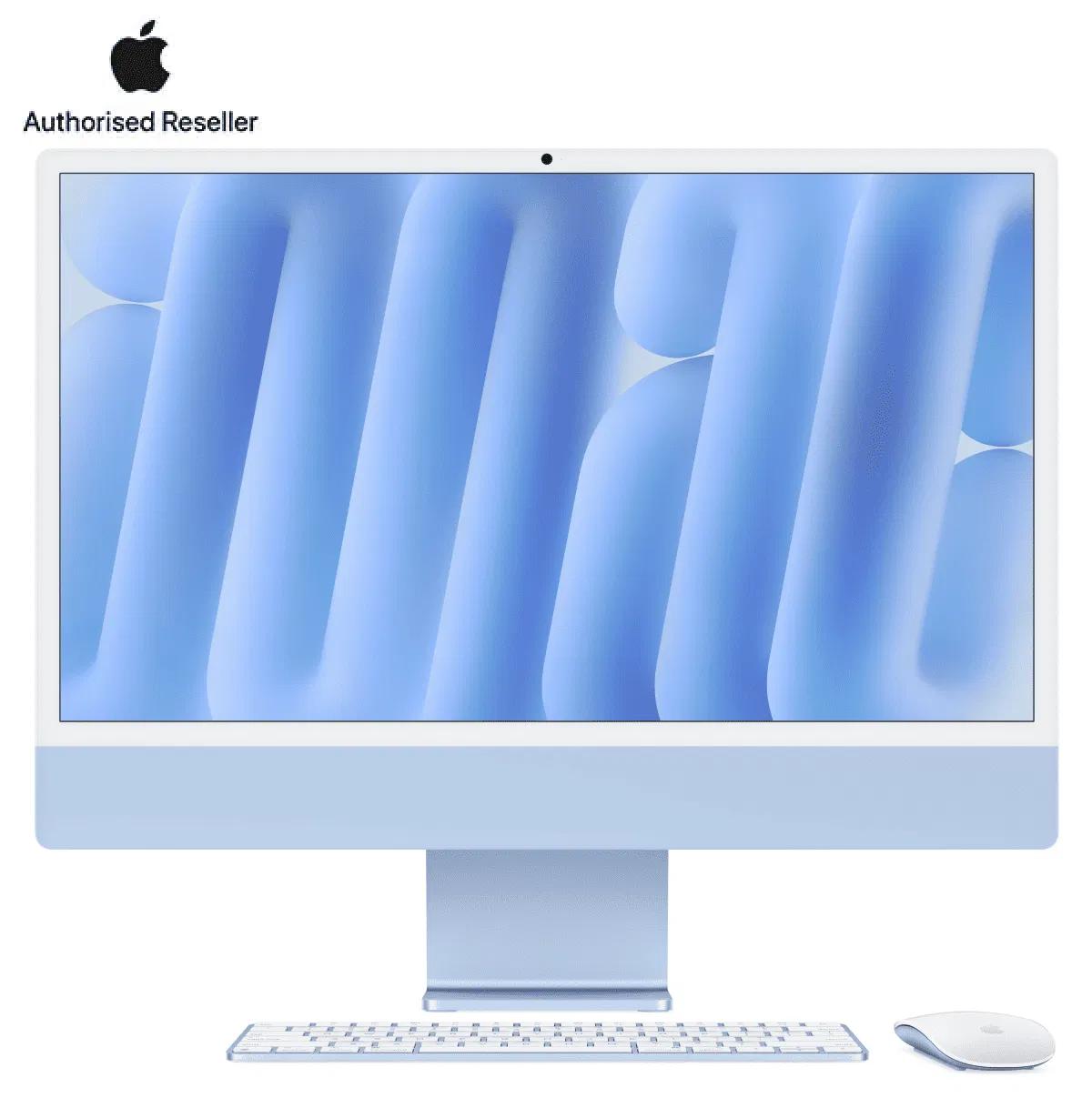 iMac 2024 24-inch M4 10‑core CPU | 10‑core GPU 16GB/512GB Chính Hãng