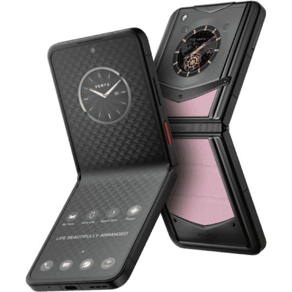 Vertu Ironflip Sakura Pink Alli Bes Fee Alligator Skin