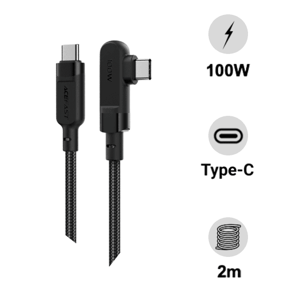 Cáp sạc Acefast 100W 2m C18-03