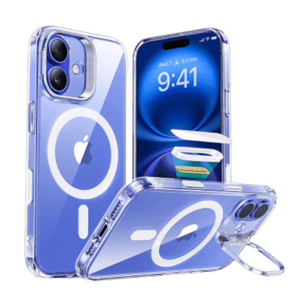 Ốp lưng iPhone 16 Plus ESR Classic Hybrid HaloLock (kèm giá đỡ) (V2)