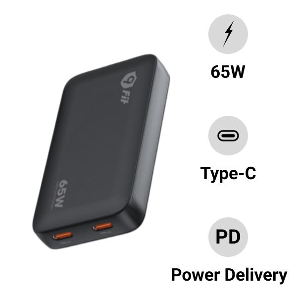 Củ sạc 9FIT Slim PD 65W 2C GaN