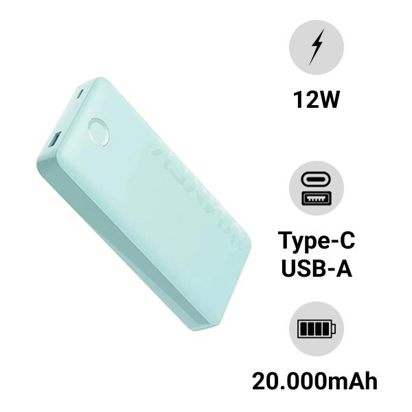 Pin sạc dự phòng Anker 15W 20.000mAh A1286