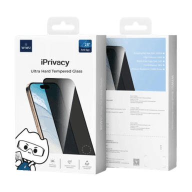 Dán kính cường lực iPhone 15 Pro Max WIWU Chống nhìn trộm