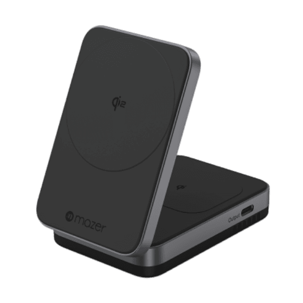 Đế sạc không dây Mazer Qi2 MagFold02 2in1