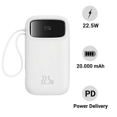 Pin sạc dự phòng Baseus QPow 2 20.000mAh 22.5W