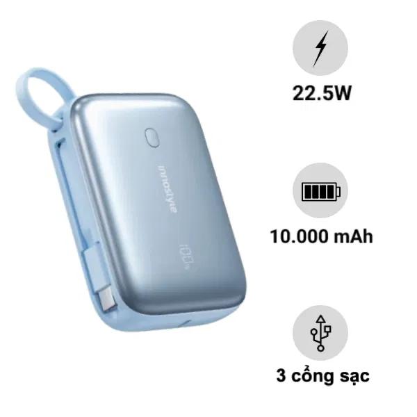Pin sạc dự phòng Innostyle PowerMini II 10.000mAh IP22G2