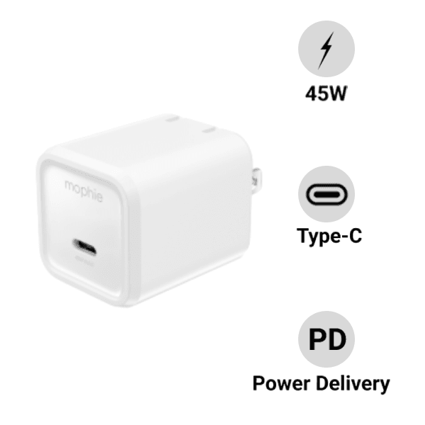 Củ sạc Mophie Essentials 45W USB-C GaN