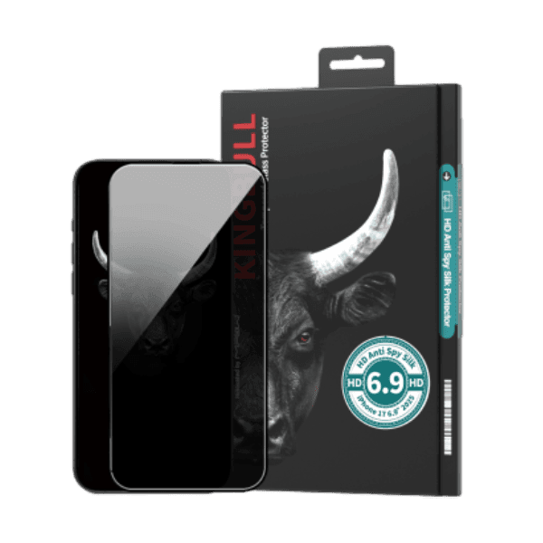 Dán kính cường lực iPhone 17 Pro Max Mipow KingBull HD Anti Spy Silk Premium
