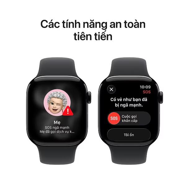 Apple Watch Series 11 46mm (GPS) Viền nhôm - Dây cao su M/L