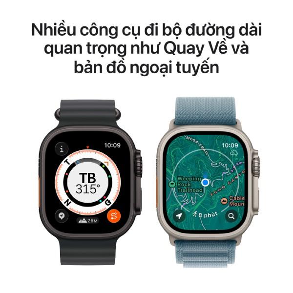 Apple Watch Ultra 3 (2025) 49mm (5G) Viền Titan - Dây Milanese