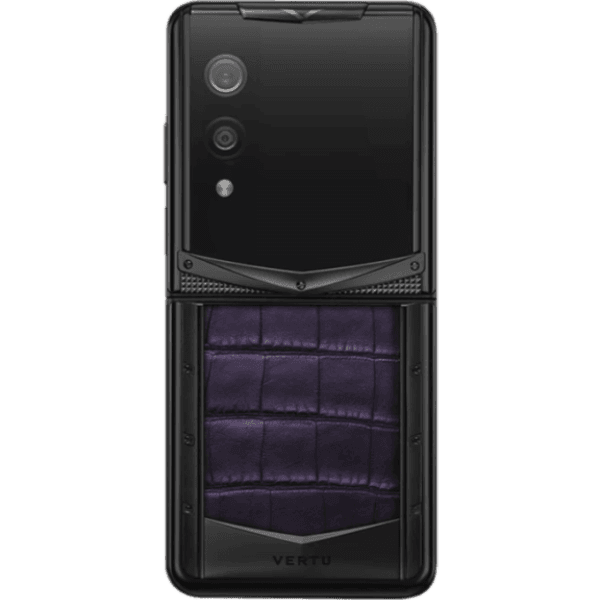 Vertu Quantum Flip Black Dark Purple Alli