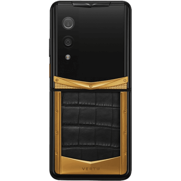 Vertu Quantum Full Gold Basalt Black Alli