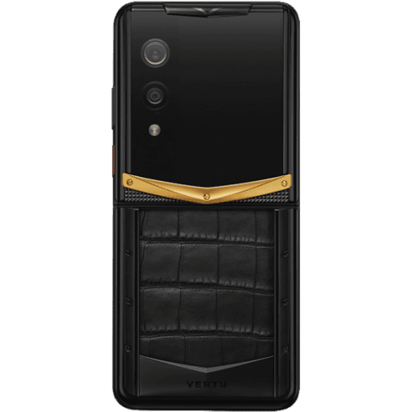 Vertu Quantum Flip Gold V Basalt Black Alli