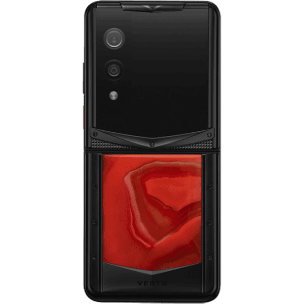 Vertu Quantum Flip Phoenix Flame Agate