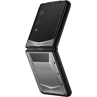 Vertu Quantum Flip Cyber Silver