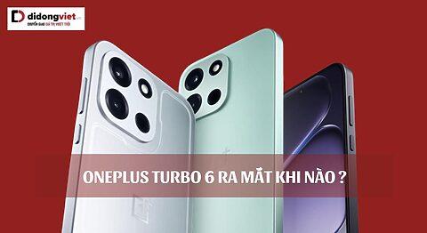 OnePlus Turbo 6 ra mắt: Pin 9000 mAh, trải nghiệm màn hình 165Hz