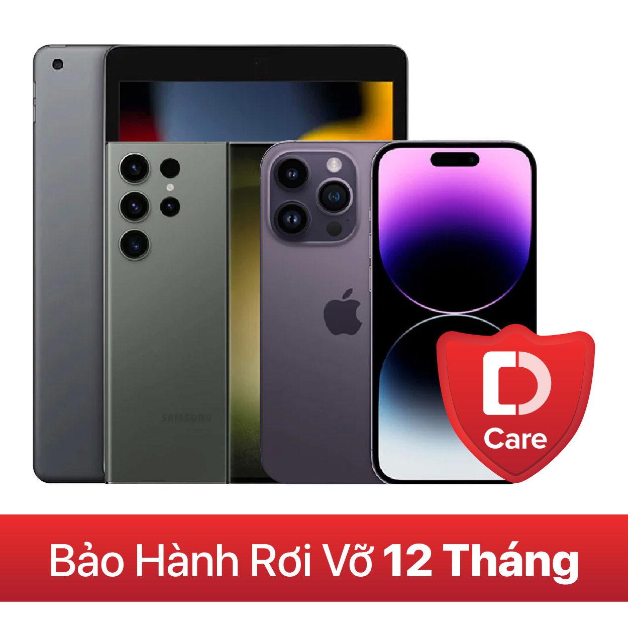 Bảo hành mở rộng điện thoại máy tính bảng rơi vỡ 12 tháng - 12