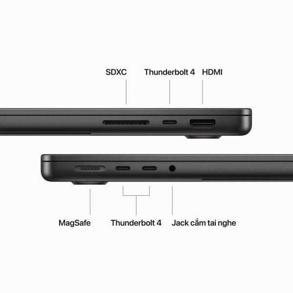 MacBook Pro M3 Max 14 inch 36GB/1TB Chính Hãng