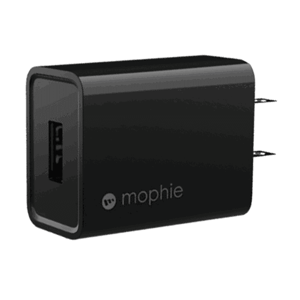 Củ sạc Mophie 10W USB-A cũ màu đen