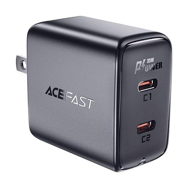 Củ sạc ACEFAST 2 cổng PD35W GaN (USB-C+USB-C) A51