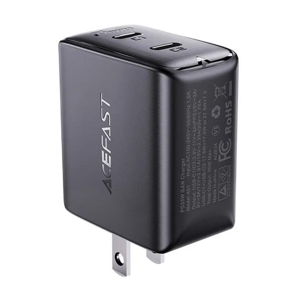Củ sạc ACEFAST 2 cổng PD35W GaN (USB-C+USB-C) A51