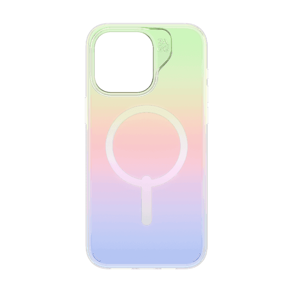 Ốp lưng iPhone 15 Pro ZAGG Milan MagSafe Iridescent