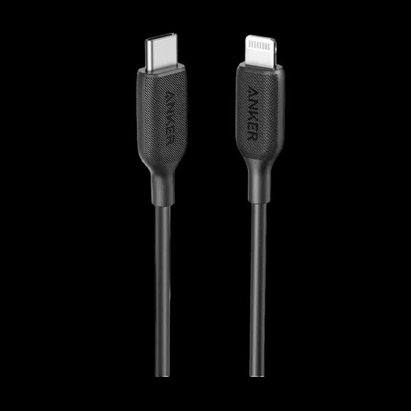 Cáp sạc Anker PowerLine Lightning to USB-C 0.9m A8832 cũ